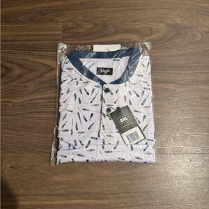 Waggle men’s golf polo NEW